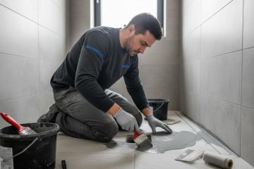 Impermeabilización de la ducha