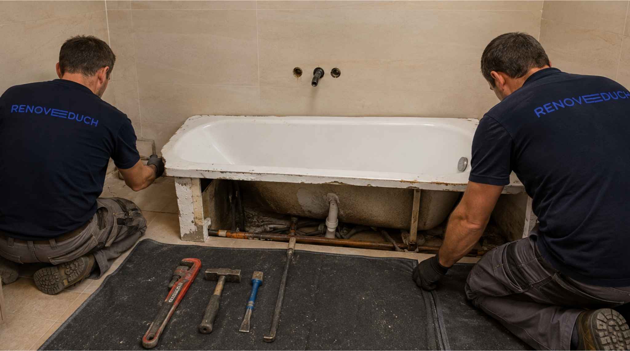 Quitar la bañera